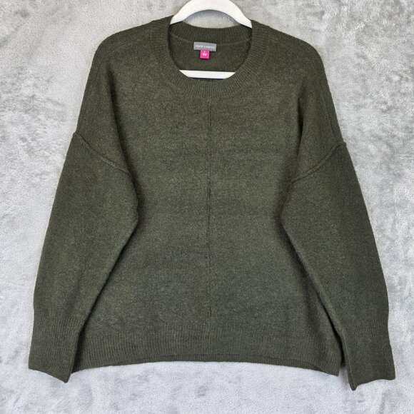 Vince Camuto Sweaters - Vince Camuto Sweater Womens Large Green Pullover Crewneck Acrylic Blend Casual